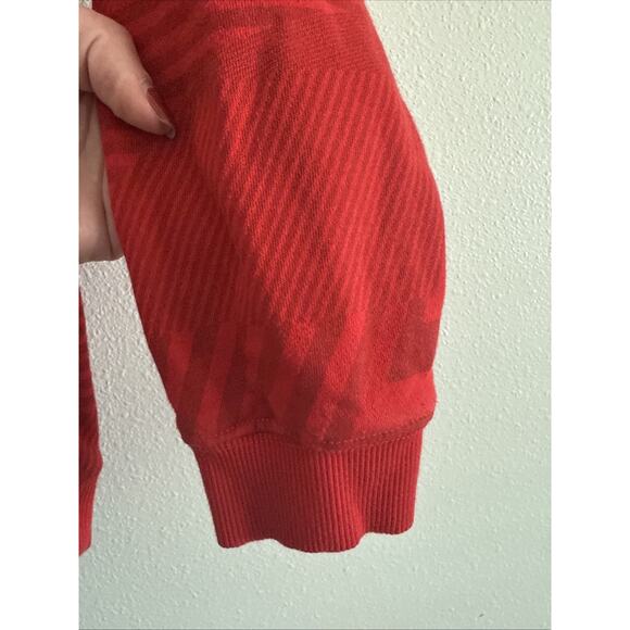 Bauer Hockey Hooded Sweatshirt with hood Red/White Youth Small GUC - Picture 4 of 6